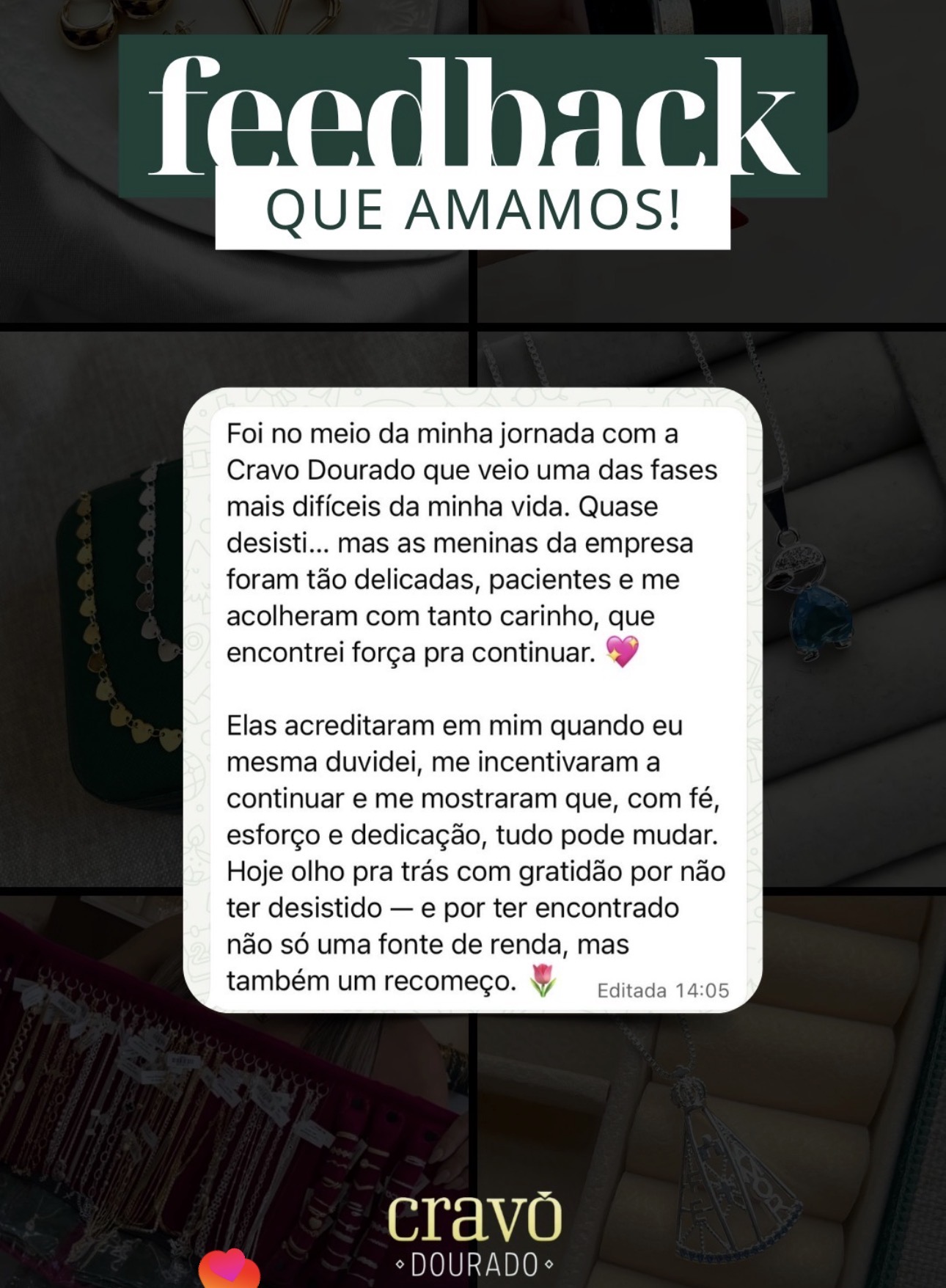 Depoimento de revendedora 4